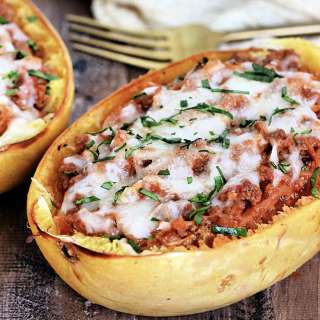 Spaghetti Squash Boats
