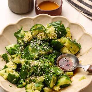 Smashed Cucumber Salad
