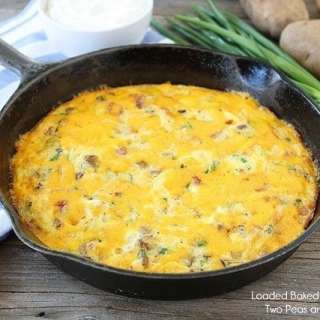 Loaded Baked Potato Frittata