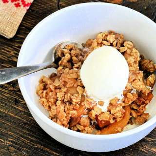 Slow Cooker (Crockpot) Apple Crisp