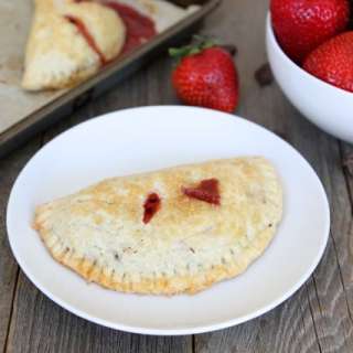 Strawberry Dark Chocolate Hand Pies