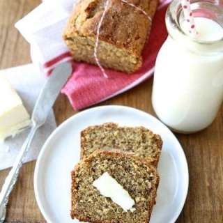 Whole Wheat Roasted Banana Bread