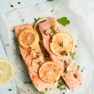 Healthy Baked Salmon