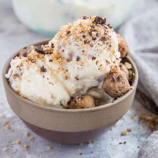 Keto Cookie Dough Ice Cream