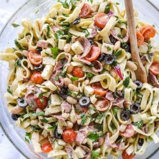 Creamy Tuscan Pasta Salad