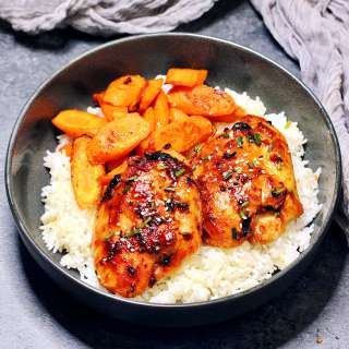 Miso Chicken Thighs