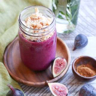Fig Beet Blueberry Smoothie