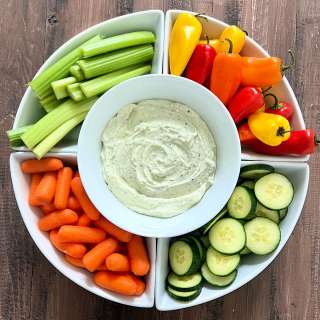 3-Ingredient Cottage Cheese Dip (High Protein)