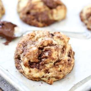 Nutella Drop Biscuits