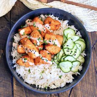 Bang Bang Salmon Bites