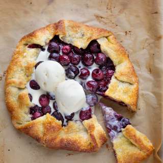 The best cherry galette