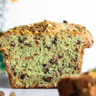 Green Cranberry Pistachio Bread