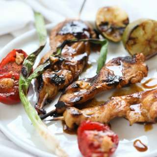 Lime and Chile Butter Chicken Skewers