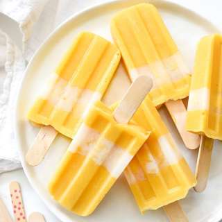 Dreamy Creamy Mango Pops
