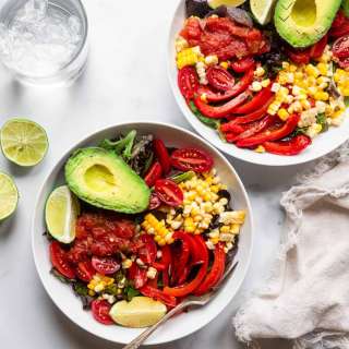 Mexican Grilled Corn Salad with Jalapeño and Avocado