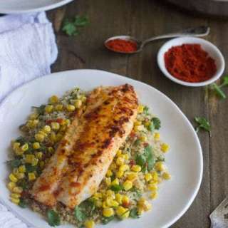 Easy Tilapia Recipe with Cilantro and Lime {GF, Low-Fat, High-Protein + Super Simple}