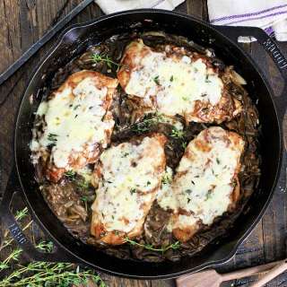 Easy Skillet French Onion Chicken
