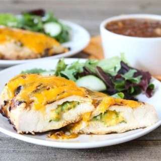 Jalapeño Cheddar Grilled Chicken