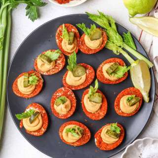Bloody Mary Deviled Eggs Recipe