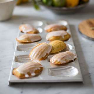 Lemon & poppy seed madeleines
