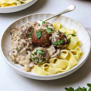Meatballs Stroganoff