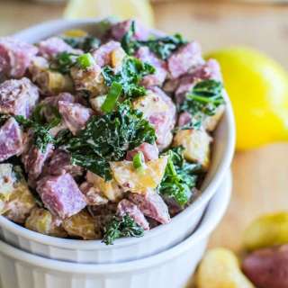 Roasted Fingerling Potato Salad