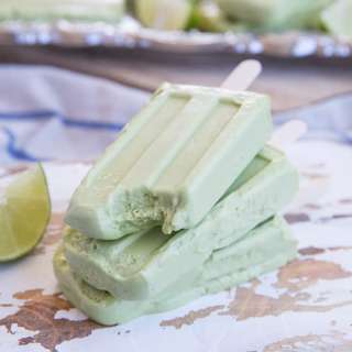 Vegan Key Lime Popsicles