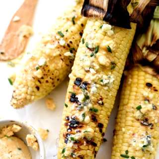 Grilled Corn With Spicy Buffalo Butter