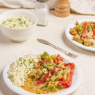 Red Curry Chicken with Vegetables