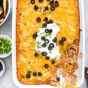 Cheesy Texas Trash Dip