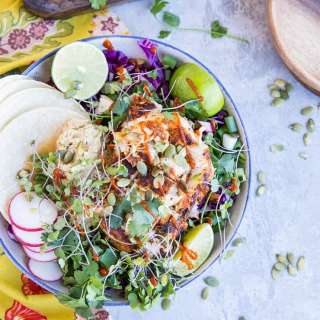 Baja Fish Taco Bowls