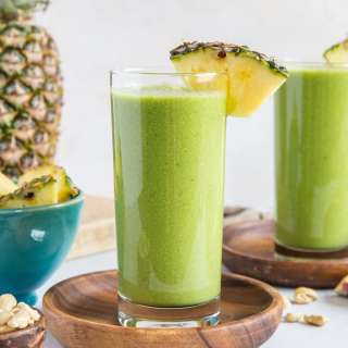 Pineapple Green Protein Smoothie