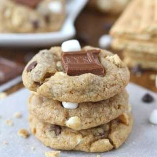 Mini S'mores Cookies