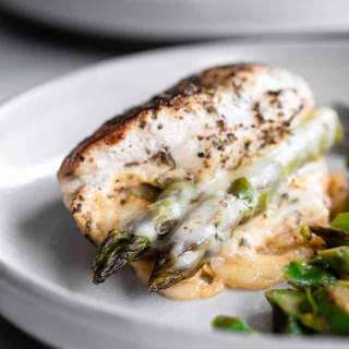 Asparagus-Stuffed Chicken Breast
