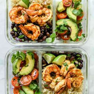 Chipotle Lime Shrimp Bowls