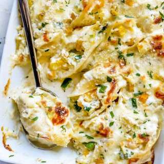Harvest Squash and Ricotta Stuffed Shells
