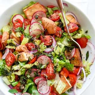 The Best Fattoush Salad