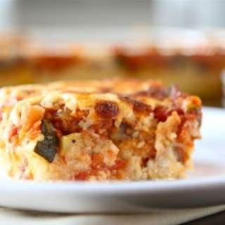 Baked Polenta Pie