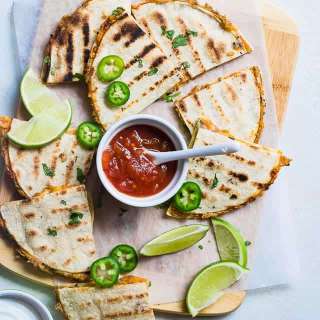 Grilled Mexican Quesadilla Recipe with Lentils + Lentil Farm Tour