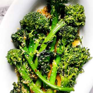 Asian Broccolini With Sesame and Ginger