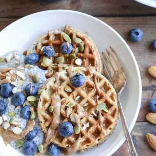 Grain-Free Hazelnut Flour Waffles