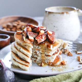 Gluten-Free Vegan Poppy Seed Pancakes