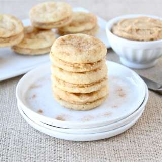 Snickerdoodle Biscoff Sandwich Cookies