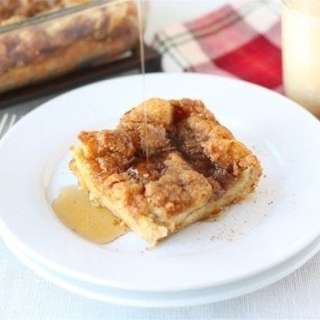 Baked Eggnog French Toast