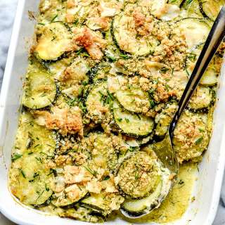 Zucchini Casserole with Parmesan