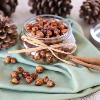 Honey Cinnamon Roasted Chickpeas