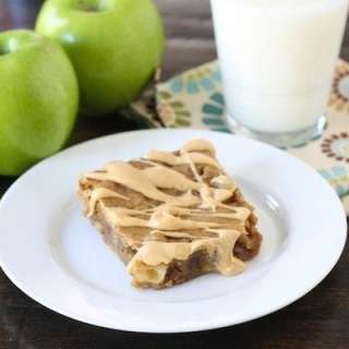 Peanut Butter Apple Bars