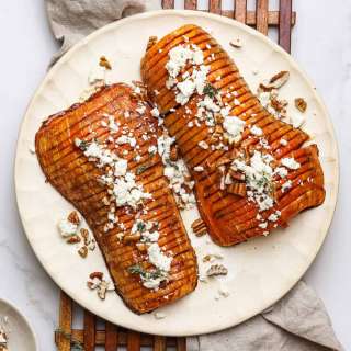 Hasselback Butternut Squash