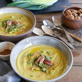Roasted Pecan Butternut Squash Soup