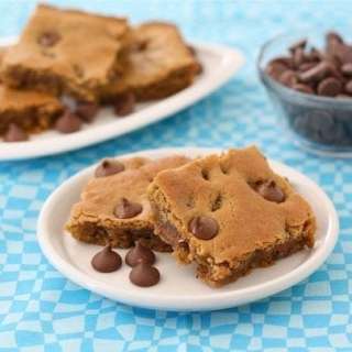 Peanut Butter Chocolate Chip Blondies